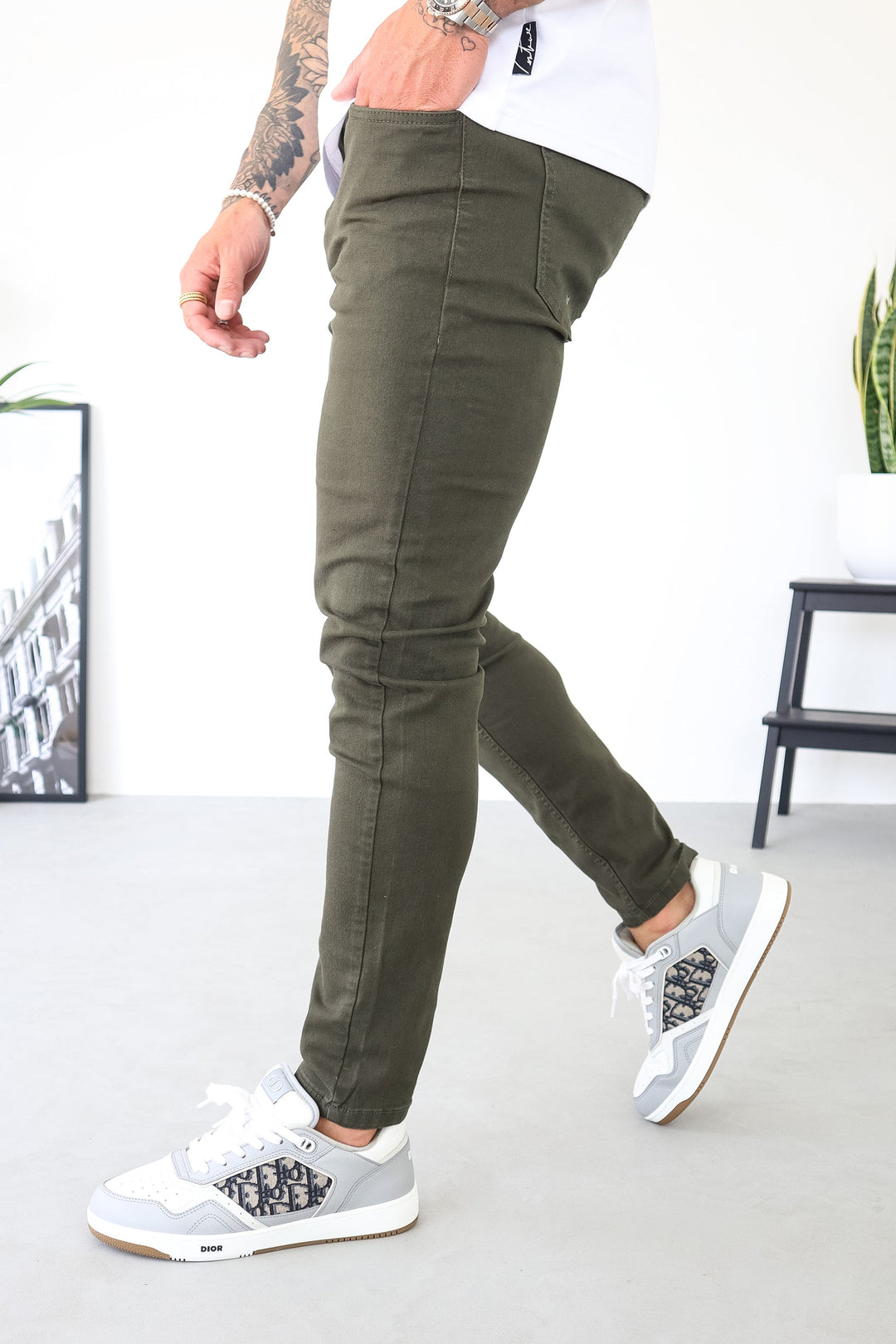 Pantalones Brit - Verde