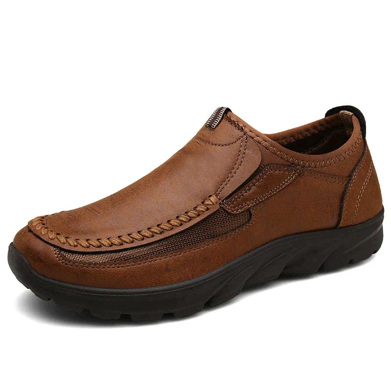 Peter | Zapatos ortopédicos de cuero para hombre