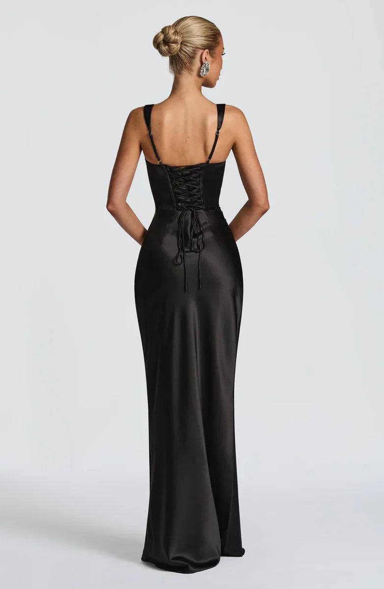 CALANTHE | Vestido largo de corte elegante