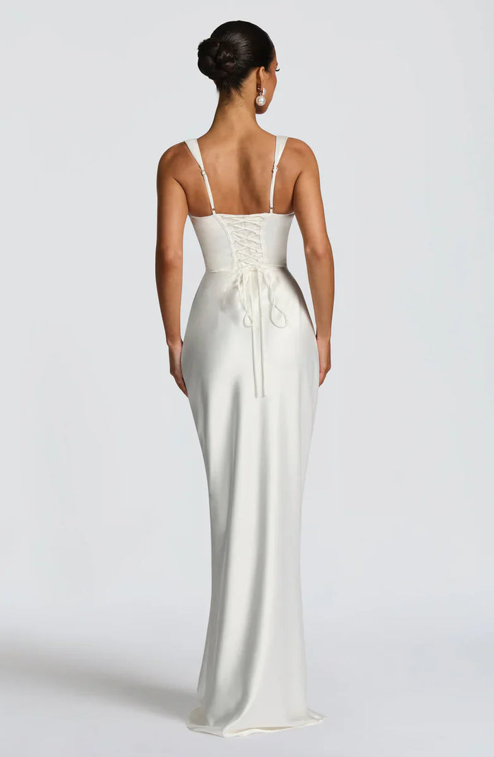 CALANTHE | Vestido largo de corte elegante