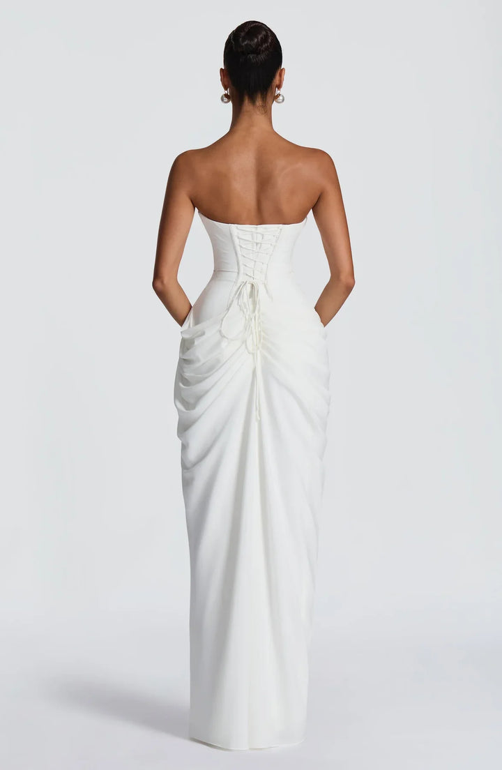CIELO | Vestido largo lacado elegante