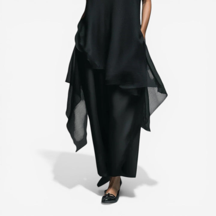 Bibiana™ Vestido Maxi Capas