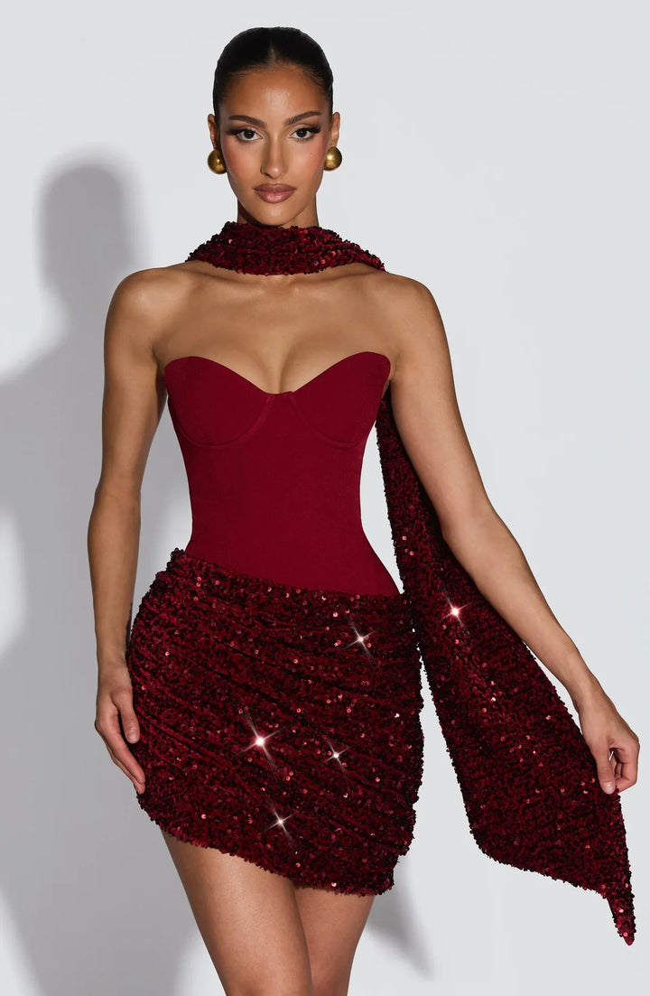 DENISE | Vestido mini elegante