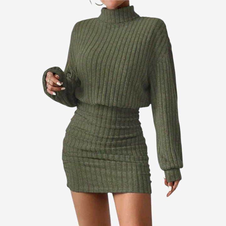 Felisa™ Vestido Cuello Alto