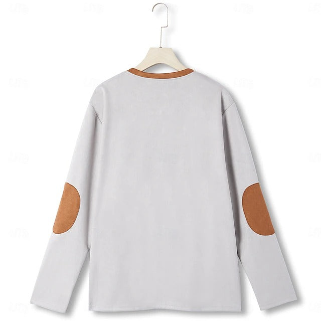 Keith | Camiseta Henley de manga larga para hombre