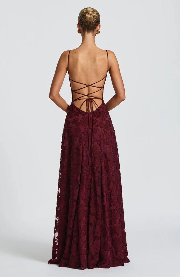 FRANCIS | Maxi vestido con silueta elegante