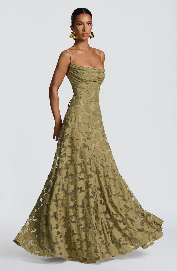 FRANCIS | Maxi vestido con silueta elegante