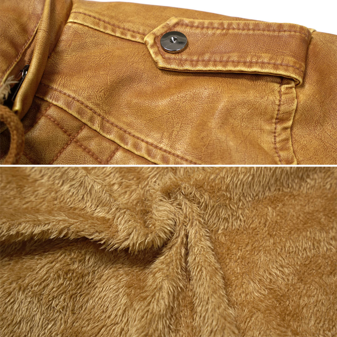 Griffin | Chaqueta de cuero de lujo de edición limitada