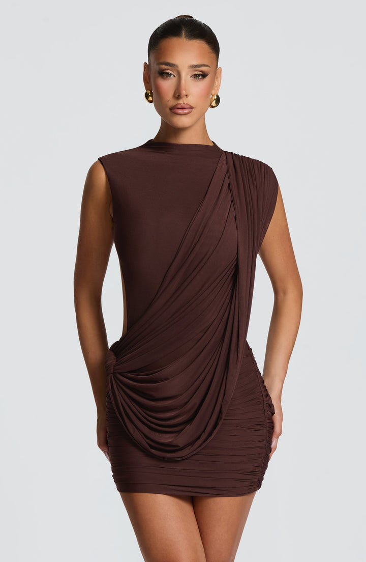 MINI VESTIDO KASIA DISEÑO ENVOLVENTE QUE DEFINE Y ESTILIZA TU CUERPO