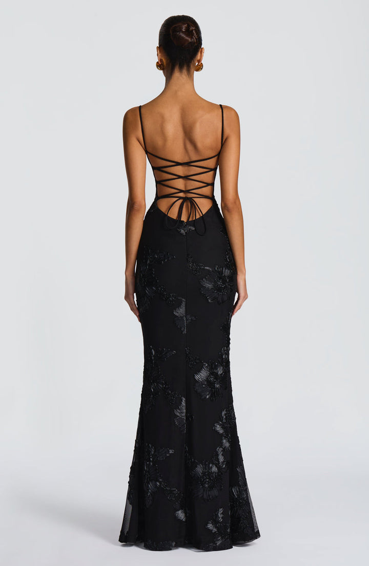 IMARA | Vestido Largo Satin Elegance