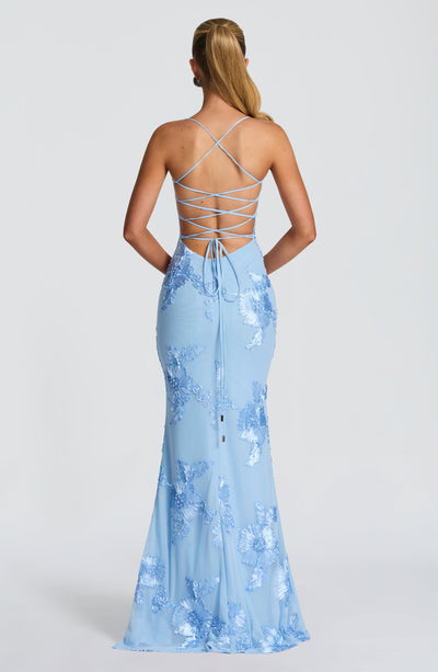 IMARA | Vestido Largo Satin Elegance