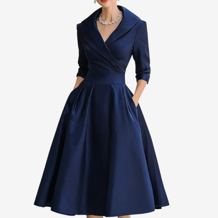 Begoña™ Vestido Midi Vintage