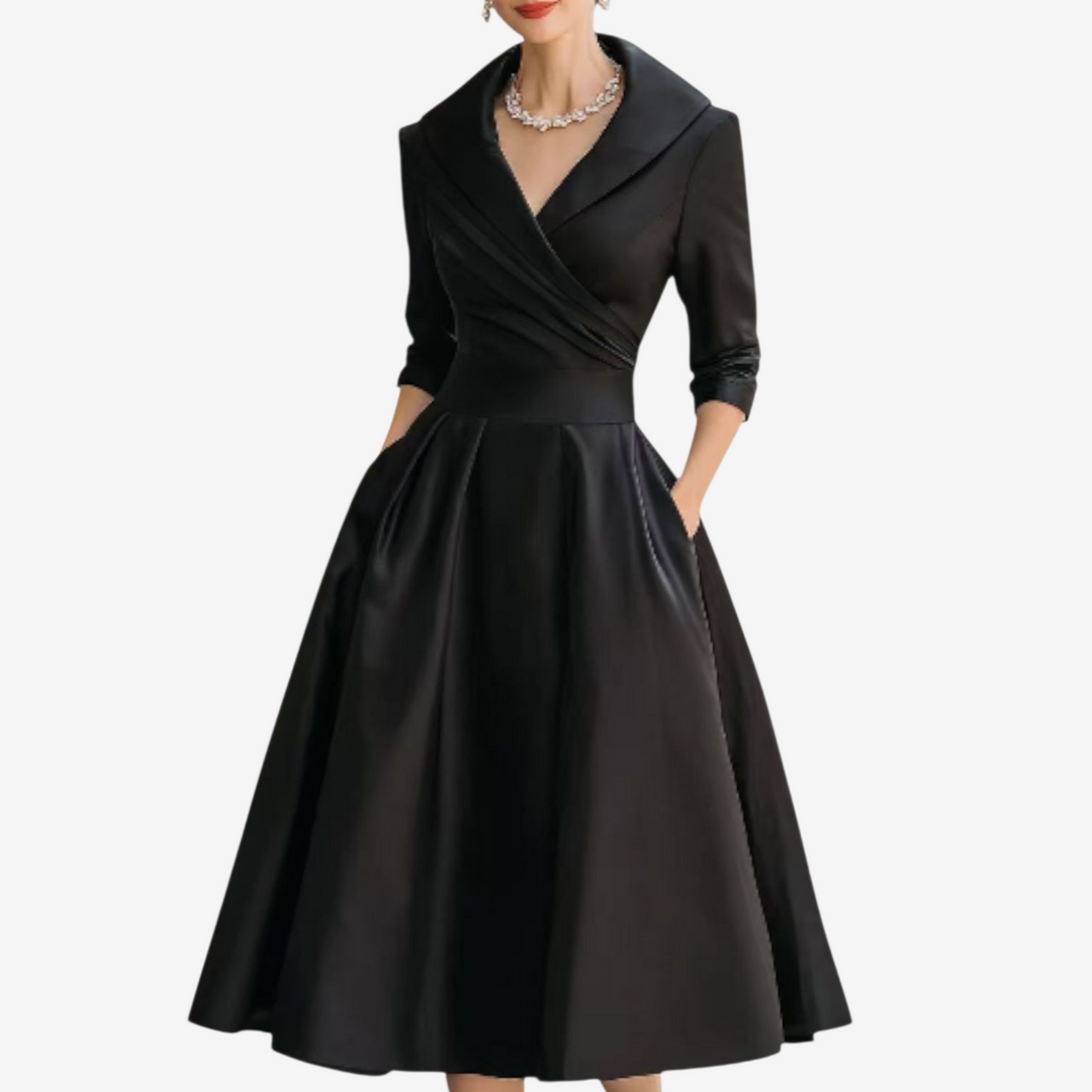 Begoña™ Vestido Midi Vintage