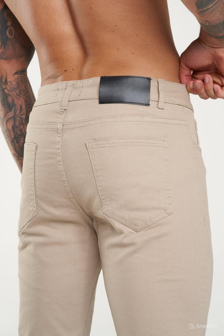 Pantalones Calis - Beige